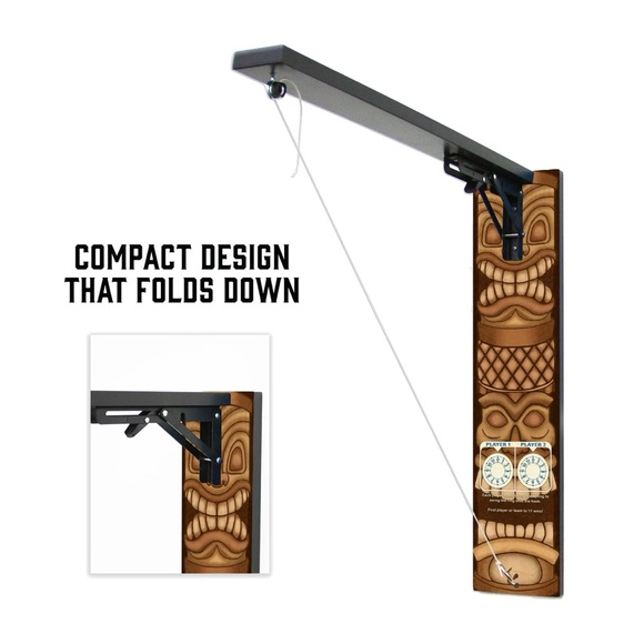 Tiki Ring Toss Game - Fold Down - Picture 7 of 8